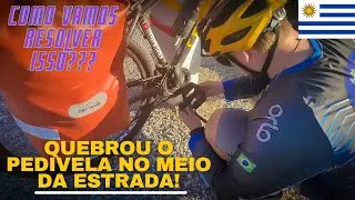 BAITA ROLÊ 239| Hoje foi SOFRIDO, a bike QUEBROU e muito vento contra