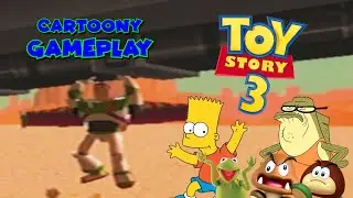 Cartoony Gameplay: Toy Story 3 (PSP/PS2) PART 1