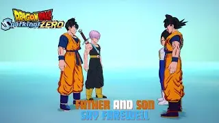 Father and Son say farewell- Dragon Ball Sparking Zero Different future saga(#2)
