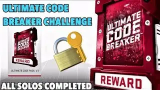 NEW ULTIMATE CODE BREAKER SOLO CHALLENGES SOLVED! MADDEN 19 ULTIMATE TEAM