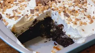 🍫Heath Bar Cake 🤎
