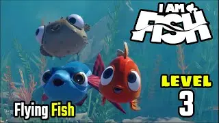 i am fish _ level 3 🐟 Flying Fish