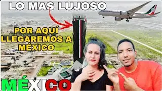 🇲🇽 EL AEROPUERTO DE MÉXICO MAS LUJOSO *Cubanos reaccionan*