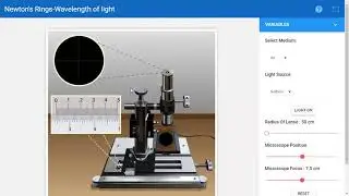 physics virtual lab introduction - newton's rings experiment