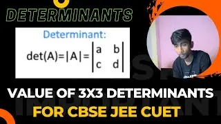 How to find the values of 3x3 Matrix | Ultimate Study | #determinants #cbse #ncert #ncertsolutions