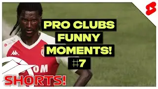 PRO CLUBS FUNNY MOMENTS #7 - #Shorts (Mini-Compilation)