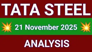 Tata Steel Share Technical Analysis | Tata Steel Share Price Today | 21 November 2025