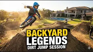 Нас пригласили на задний двор Legend's Backyards.