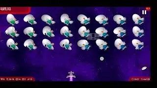 Level 4 - Chicken Invaders 4 #newlevel  #spaceexploration #gaming #chicken #fun #galaxy 
