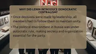 Why Did Lenin Introduce Democratic Centralism? - History of Communism