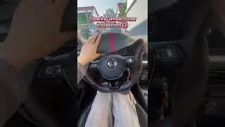 Steering wheel cover sewing installation (1)
