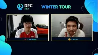 INTERVIEW WITH 23SAVAGE & MASAROS BEFORE MATCH T1 VS MTG