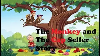 The Monkey and The Cap Seller Story | Bed Time Stories For Kids | Read Online story Book