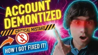 Account Demonetized? 🚫 Critical Mistake Fixed! Step by Step Guide