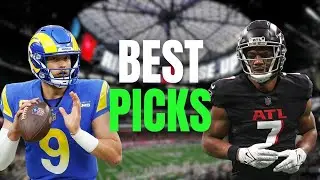 (4-0 SWEEP🧹) NFL MNF PRIZEPICKS RAMS FALCONS BEST BETS | PROPS