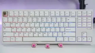 ⌨️ QwertyKeys QK80 - Gazzew Boba Gum lubed typing sounds
