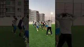 They&rsquo;re more 'reactionary' than 'reactive'! 😆 #tfa #football #dubaisports #soccer #epc #training