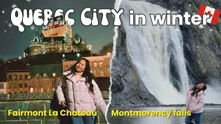 Things to Do in QUEBEC CITY 🇨🇦 | Montmorency Falls, Old Town & Food Trip | Milleyjn Aira
