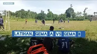 Latihan, gema A vs gema B. Full video (mini game) @BarokAlwin #ssb #football #fifa 