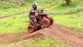 Construí uma pista para Mini quadriciclo muito  top essa trilha,#trillheiros