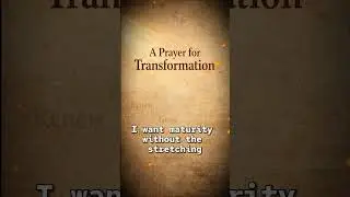 A PRAYER FOR TRANSFORMATION &mdash; TRUSTING THE SPIRIT&rsquo;S WORK IN YOU #anchoredjournals #dailyprayer