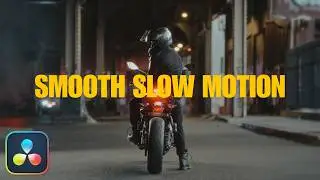 Smooth Slow Motion in DaVinci Resolve | Beginner Tutorial (Optical Flow)