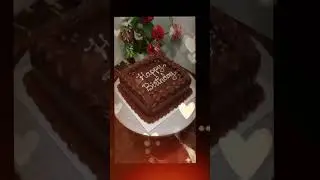 3pound Square shape  Smooth finish Deep chocolate flavor 🤎🔥 #CakeArt #BakeryVibes #ChocolateDessert