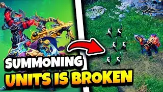 I Got The SUMMONING spell in this MOBA Roguelike AND IT'S BROKEN!