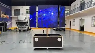 4 square meter portable aviation box LED screen
