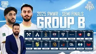 WATCH PARTY | PUBG MOBILE Winter Rumble | Semi Finals - Group B | Har Qadam Eham Hai🔥🏆