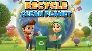 Hasan and Maria Recycle to Keep the Planet Clean | Islamic Kids Story