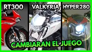 ✅ Italika RT300 vs Vento HYPER 280 vs MB VALKYRIA - Cuál te Comprarías?