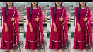 Plazo suit set style// beutyfull look for plaza suit desing