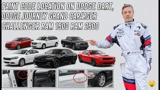 Find Your Dodge Vehicle's Color Code FAST! (All Models: Car/Truck/Van)