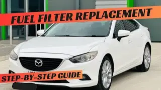 Замена топливного фильтра SkyActive для Mazda 6 2.2d