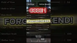 NEW REROLL CODES in The Forge Roblox..#theforge