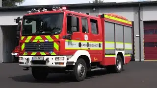 Czech/ Ostrov Vol. Fire Dept. - German made Ziegler Fire Engine - Exterior/Interior/Emergency Lights