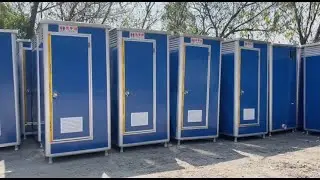 How to install prefab portable toilet