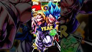 fusing gogeta blue after one year👑!(Dragon Ball Legends) #dragonballlegends #dbl #dblegends