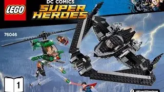 LEGO Batman Superheroes Heroes of Justice: Sky High Battle 76046 Instructions DIY Book 1