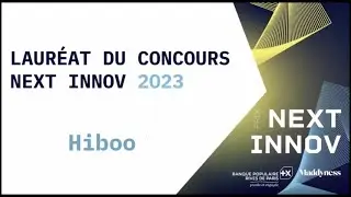 Hiboo laur&eacute;at du concours Next Innov 2023