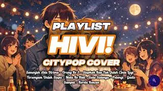 🎶 HiVi! &ndash; City Pop Cover Indonesia | Midnight Citypop ID 🌙