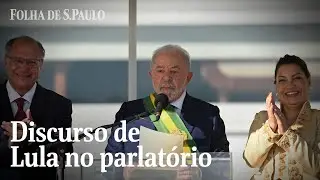'O Brasil tem jeito', discursa Lula no parlatório do Planalto; veja íntegra