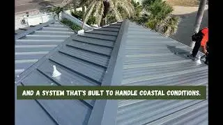 Belleair Shores Metal Roof Replacement  Clearwater Roofing Project