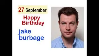 jake burbage#happybirthdayjakeburbage #jakeburbage @NewsadsOrg1