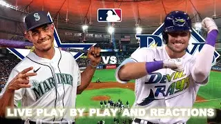 Seattle Mariners vs Tampa Bay Rays Live Play-By-Play & Reactions