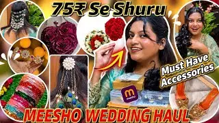 I Tried The CHEAPEST Wedding Accessories From Meesho | MUST WATCH HAUL #WeddingHaul