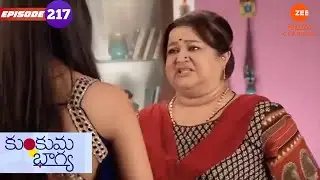 Sarala becomes concerned about Bulbul | Kumkum Bhagya | Ep.217 | Serial | Zee Telugu Classics
