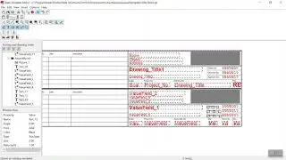 Tekla Template Font Update