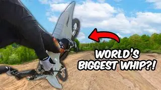 I Almost Did A 360?! My CRAZIEST Whip EVER!! 🤯